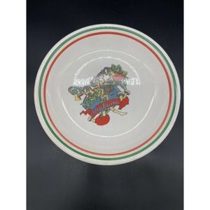 Tre Ci Himark Italia 8.25" SPAGHETTI Pasta Bowl Set of 5 Made In Italy Vintage